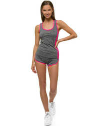 Комплект спортивного костюма з двох частин графіт OZONEE Z/D1001