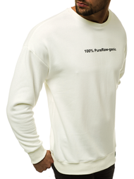 Bluza męska ecru OZONEE MACH/3149