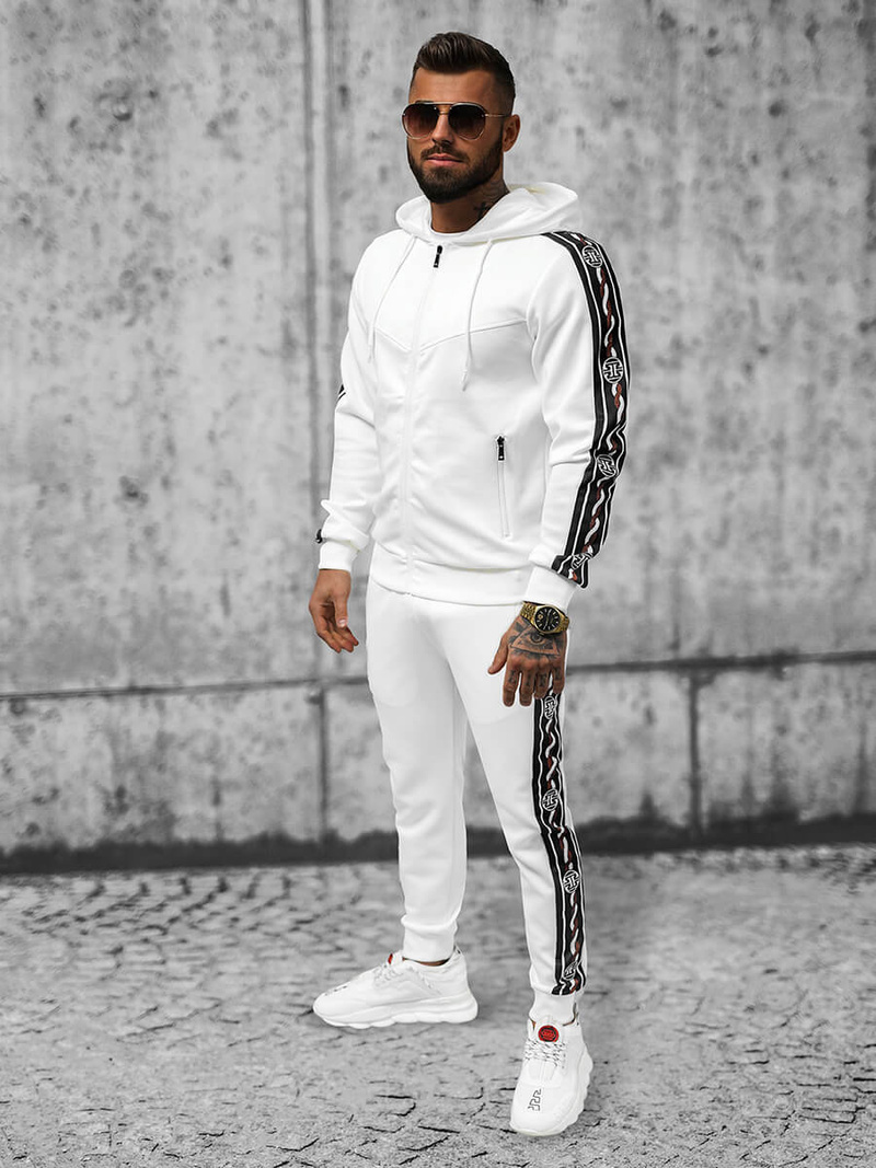 Чоловічий спортивний комплект Бiлий OZONEE O/3A167