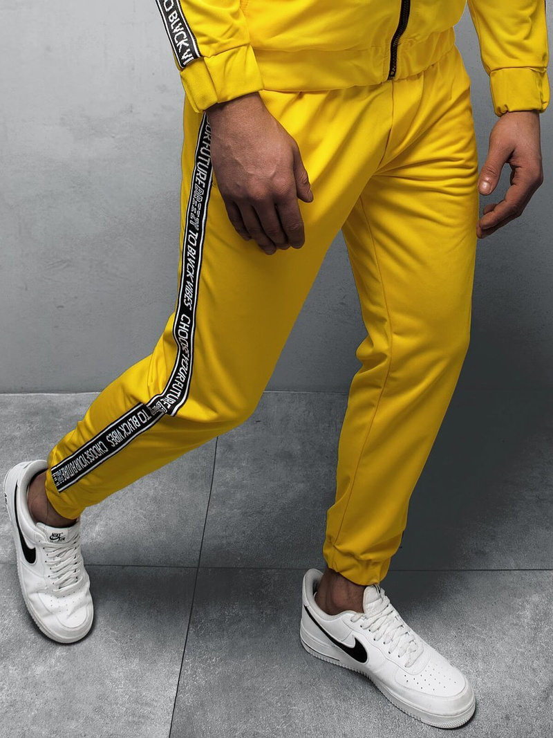 Штани спортивні чоловічі Жовтi OZONEE B/10018
