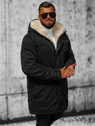 Куртка зимова чоловіча чорна OZONEE JS/5M3123/392