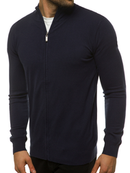 Sweter męski rozpinany granatowy OZONEE TMK/YY07/16Z