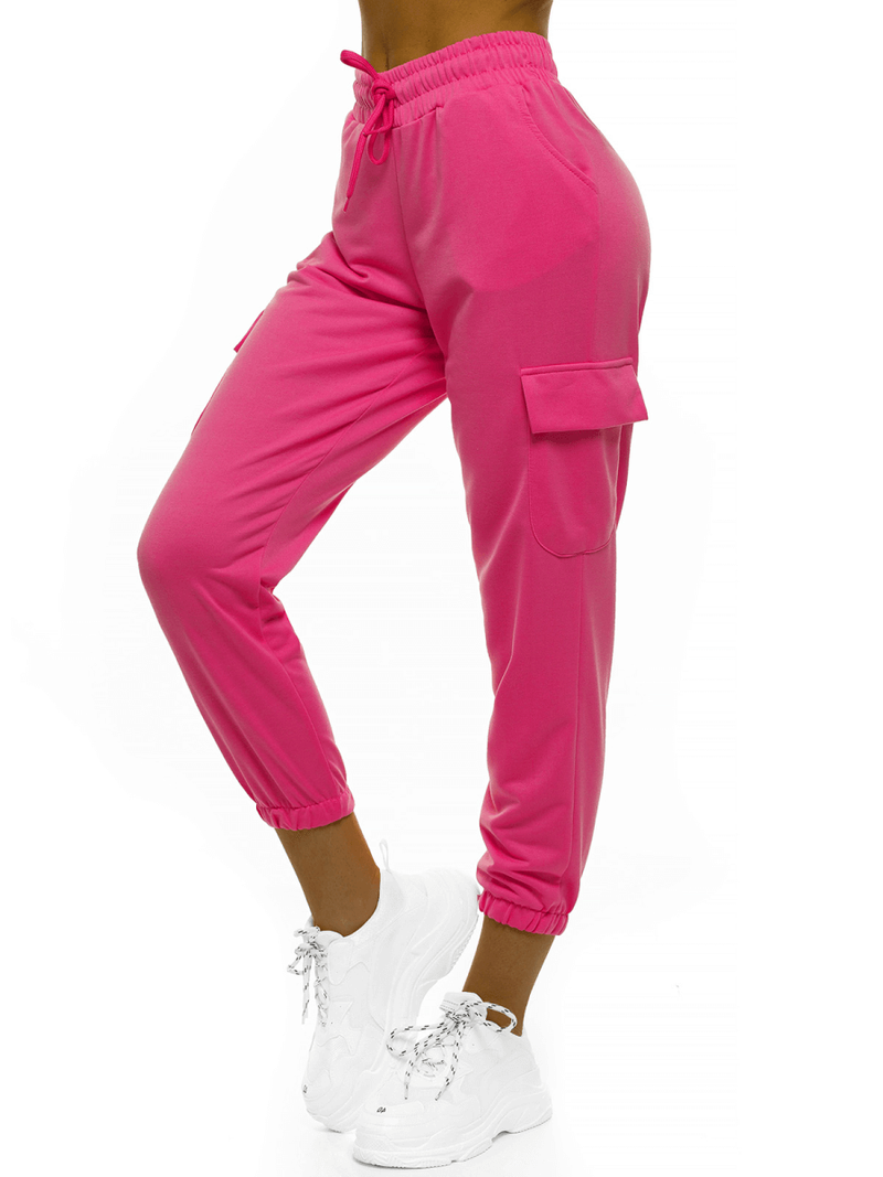 Спортивні штани жіночі Рожевий-неон OZONEE O/MB2001/21