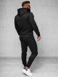 Спортивний костюм чоловічій чорний OZONEE O/LN11675