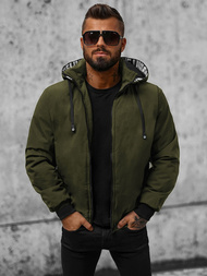 Куртка Чоловіча Темно-Зелена OZONEE JS/5M3111/136