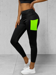 Legginsy damskie czarne OZONEE O/XL009/1