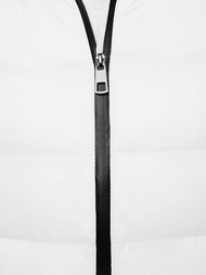 Kurtka pikowana damska biała OZONEE JS/M23061/8