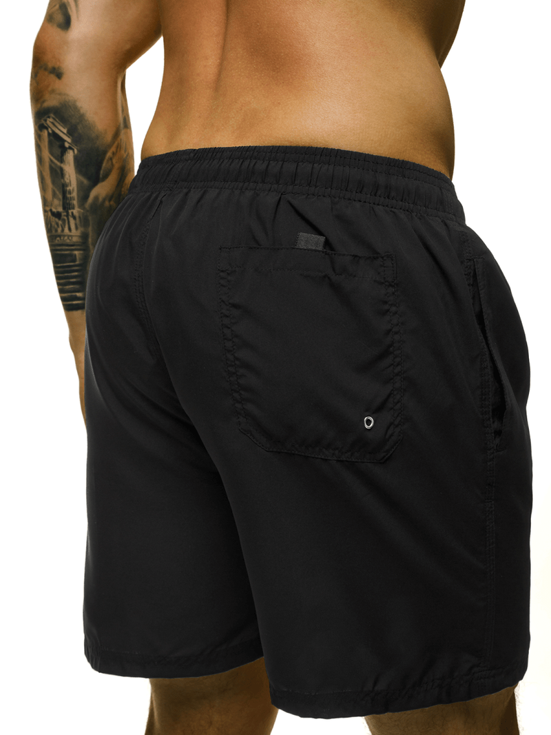 Spodenki kąpielowe męskie czarne OZONEE O/YW07008/1