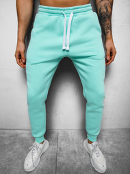 Spodnie dresowe męskie miętowe OZONEE O/12110Z