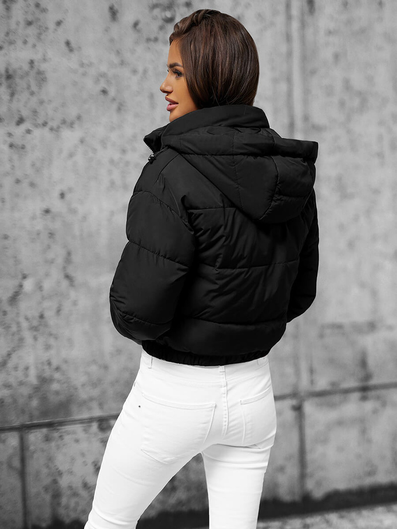 Куртка жіноча Чорна OZONEE JS/16M9080/392Z