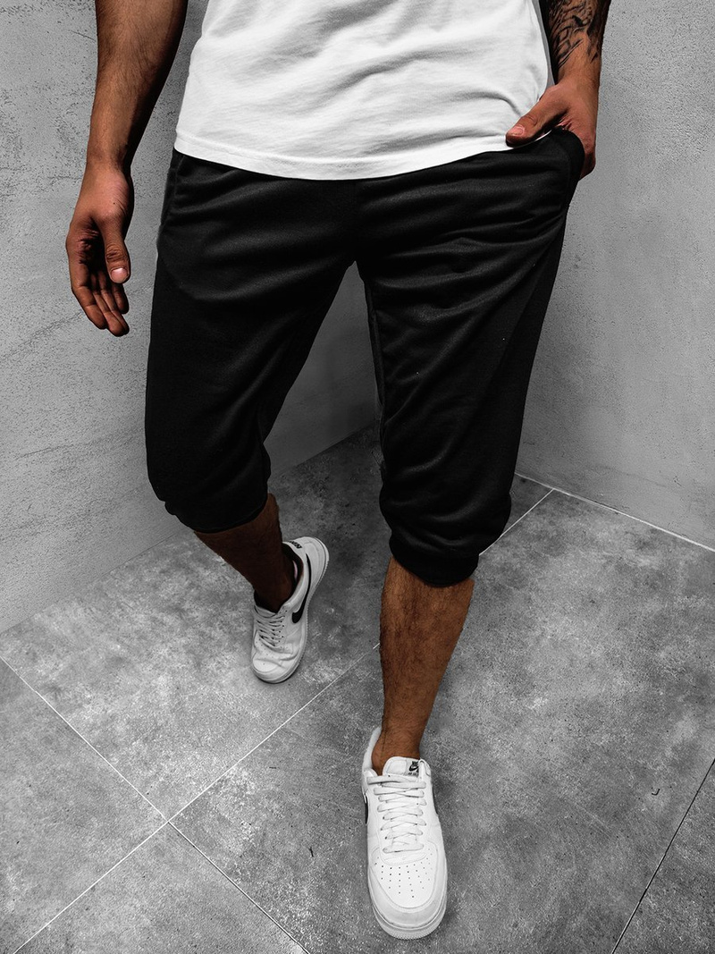 Шорти чоловічі Чорнi OZONEE JS/DK09