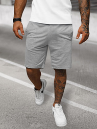 Spodenki dresowe męskie szare OZONEE JS/8K100/2Z