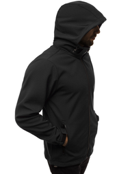 Куртка softshell чоловіча Чорна OZONEE JS/56008