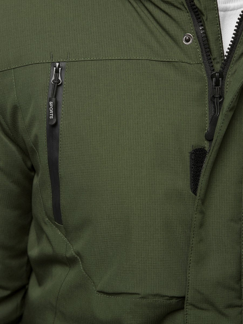 Kurtka zimowa męska khaki OZONEE O/9802