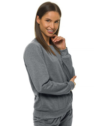 Жіноча Толстовка Графітова OZONEE JS/68B20001/5