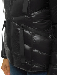 Куртка жіноча Чорна OZONEE JS/M23066/5