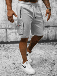 Шорти чоловічі Сiрий OZONEE JS/8K278