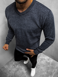 Sweter męski indigo OZONEE HR/1816Z