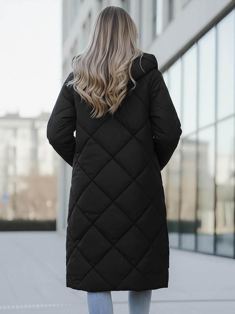 Куртка жіноча чорна OZONEE JS/5M3168/392Z