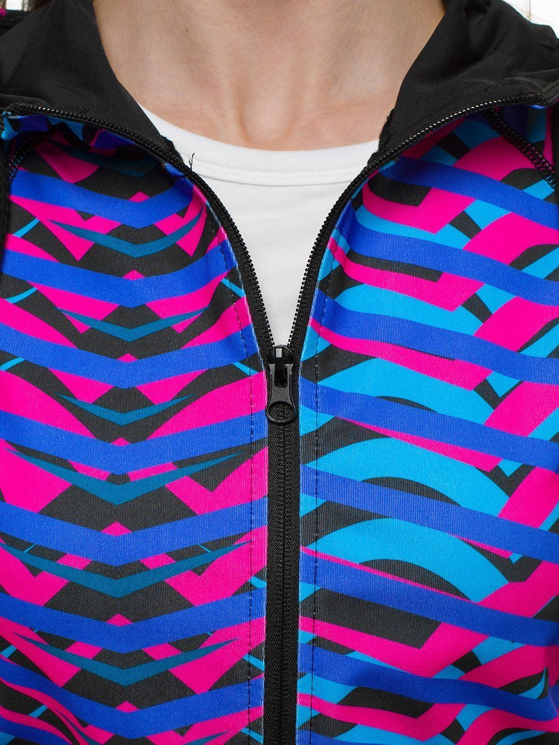 Жіночий спортивний костюм з двох частин Кольоровий OZONEE O/18239