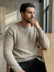 Светр чоловічій Бежевi OZONEE JS/59B3600/155