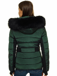 Куртка жіноча Темно-Зелена OZONEE O/DK066/38
