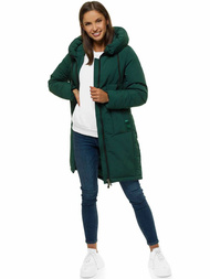Куртка жіноча Темно-Зелена OZONEE O/TY033/38/21