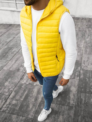 Безрукавка чоловіча Жовта OZONEE JS/HDL88002Z