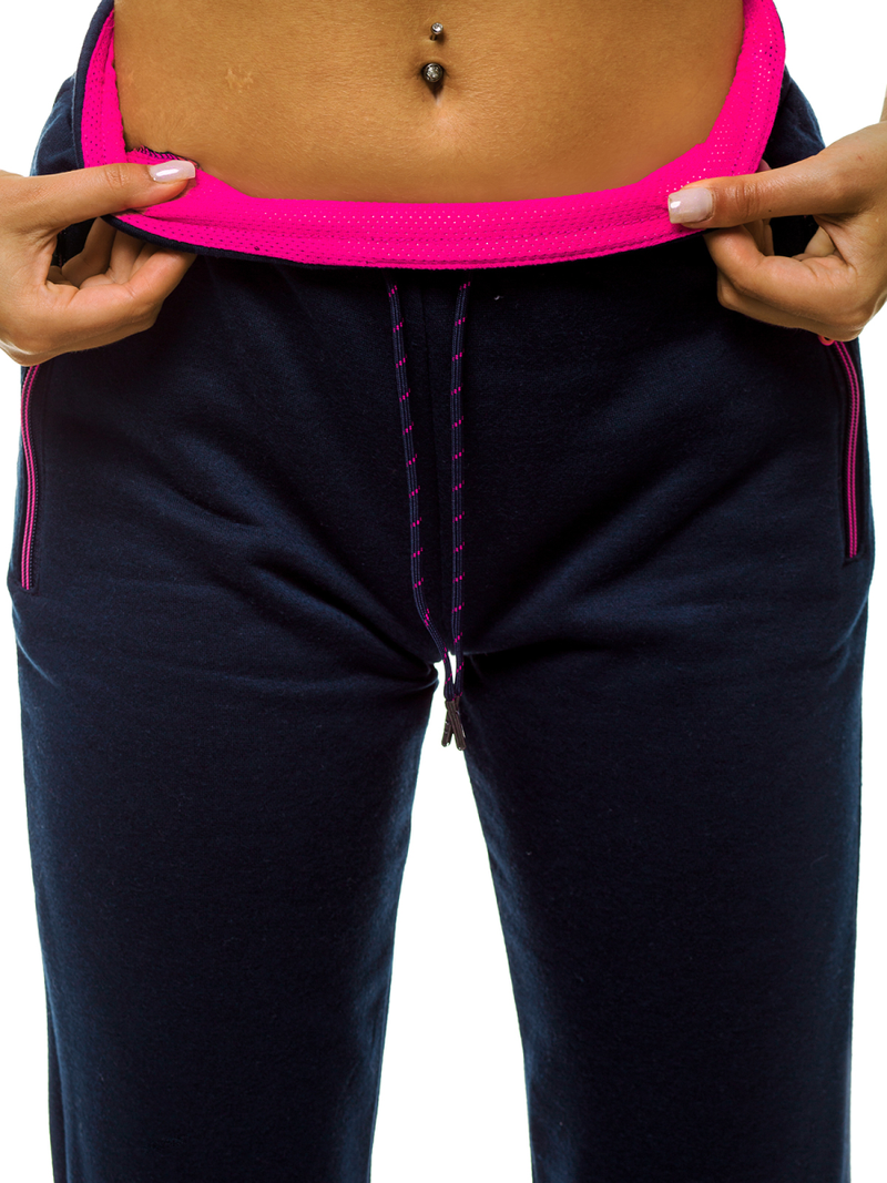 Спортивні штани жіночі Сапфірові OZONEE JS/KSW5007