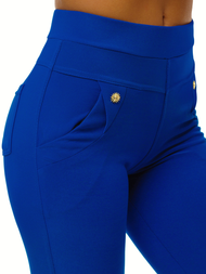 Legginsy damskie niebieskie OZONEE JS/1040/A9