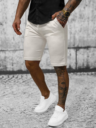 Spodenki męskie chino ecru OZONEE O/P4052