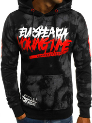 Bluza męska czarna OZONEE JS/DD210Z