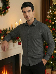 Cорочка чоловіча чорна OZONEE V/V184Z