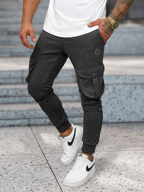 Штани спортивні чоловічі Графітові OZONEE C/316Z