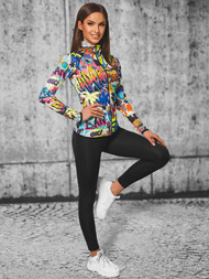 Жіночий спортивний костюм з двох частин Кольоровий OZONEE O/20346Z