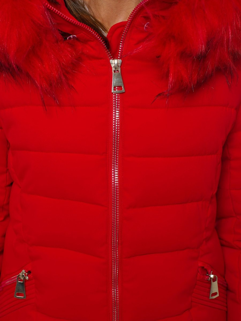 Куртка жіноча червона OZONEE O/SW029/4