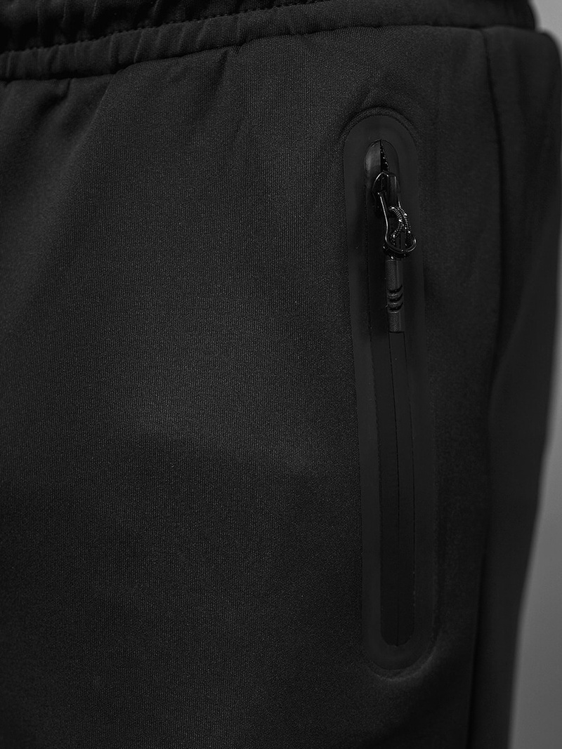 Spodenki dresowe męskie czarne OZONEE JS/8K929