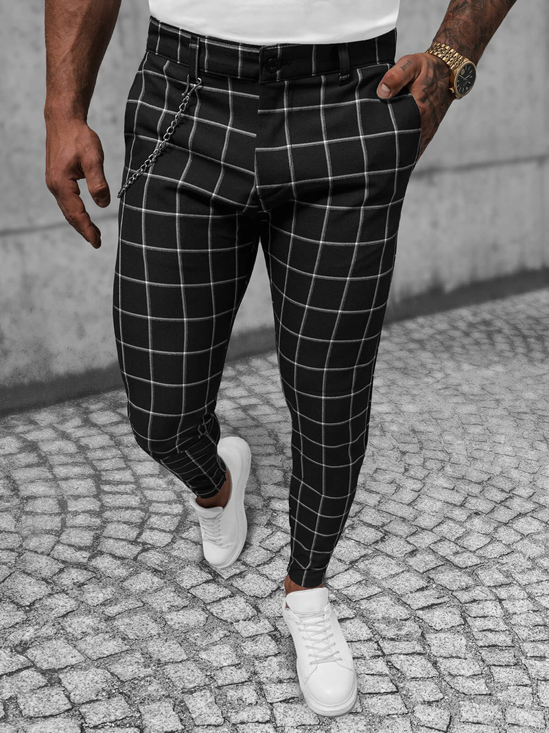 Штани чоловічі чорнi OZONEE DJ/550174