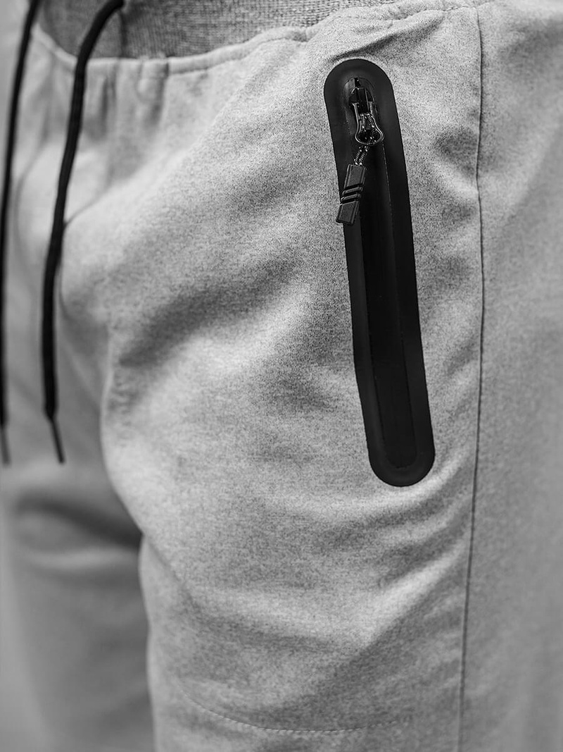 Шорти чоловічі Сiрий OZONEE JS/8K935