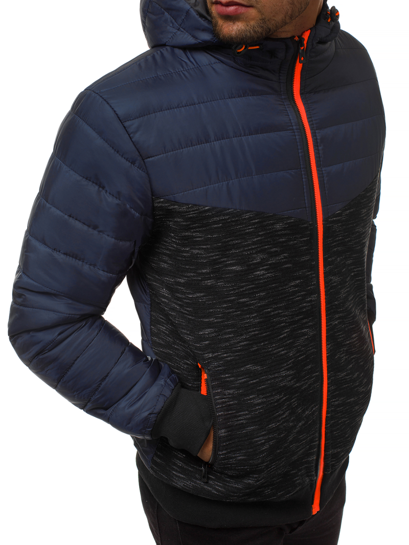 Куртка чоловіча Темно-Синя OZONEE JS/TY29