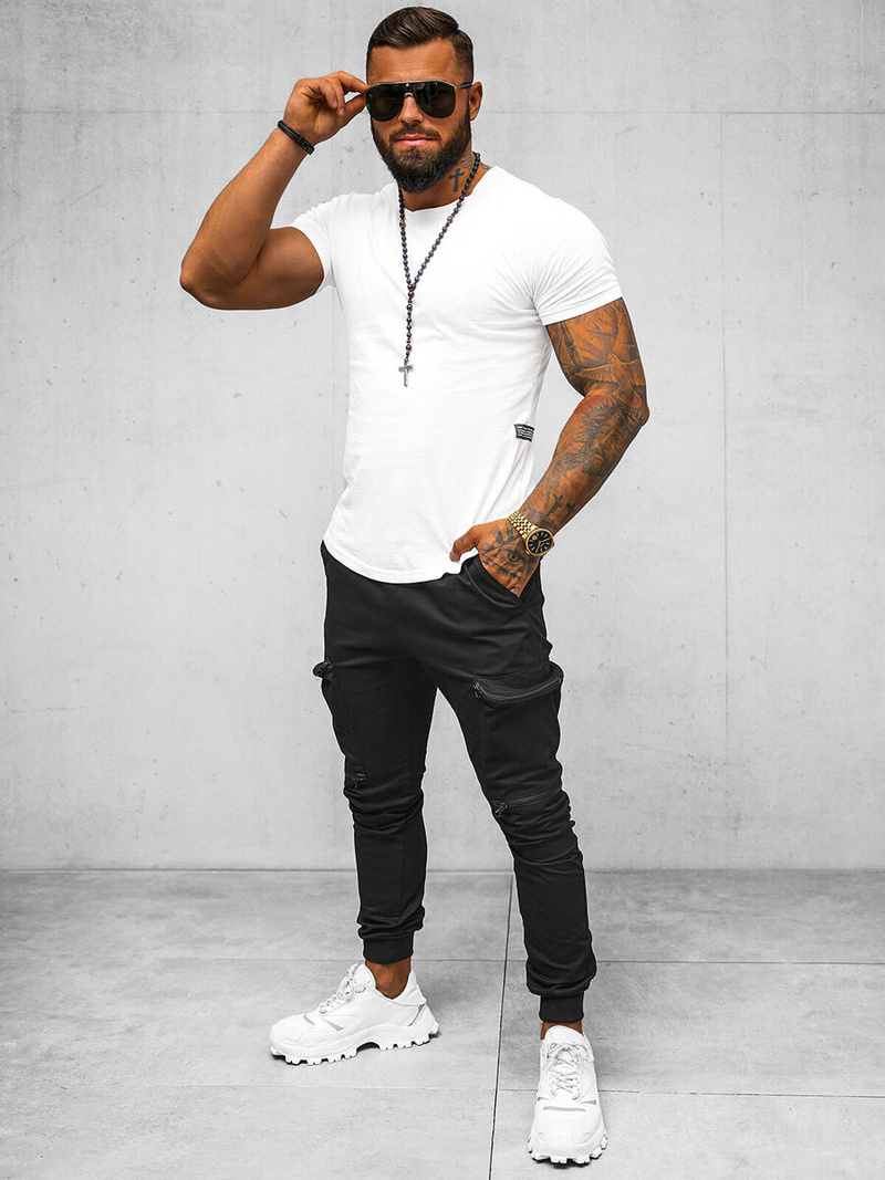 Штани чоловічі джоггери Зеленi OZONEE O/475