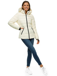 Куртка жіноча екрю OZONEE O/M201/10