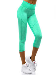 Legginsy damskie miętowe OZONEE O/YW0402/32