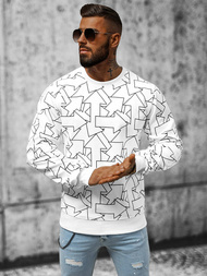 Bluza męska biała OZONEE JS/8B1111/1