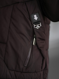 Куртка жіноча шоколад OZONEE JS/16M9302/158