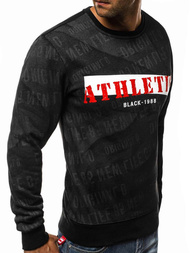 Bluza męska czarna OZONEE JS/DD236