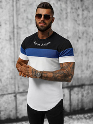 T-shirt męski biały OZONEE O/P1163