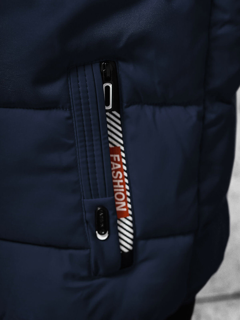 Безрукавка чоловіча tемно-cиня OZONEE JS/84M3028/215