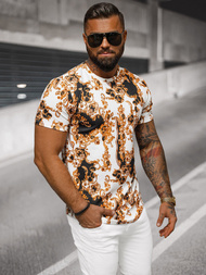 T-shirt męski biały OZONEE O/PT013