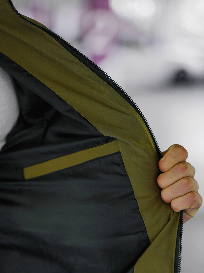 Куртка зимова чоловіча xакi OZONEE JS/31M5023/62Z